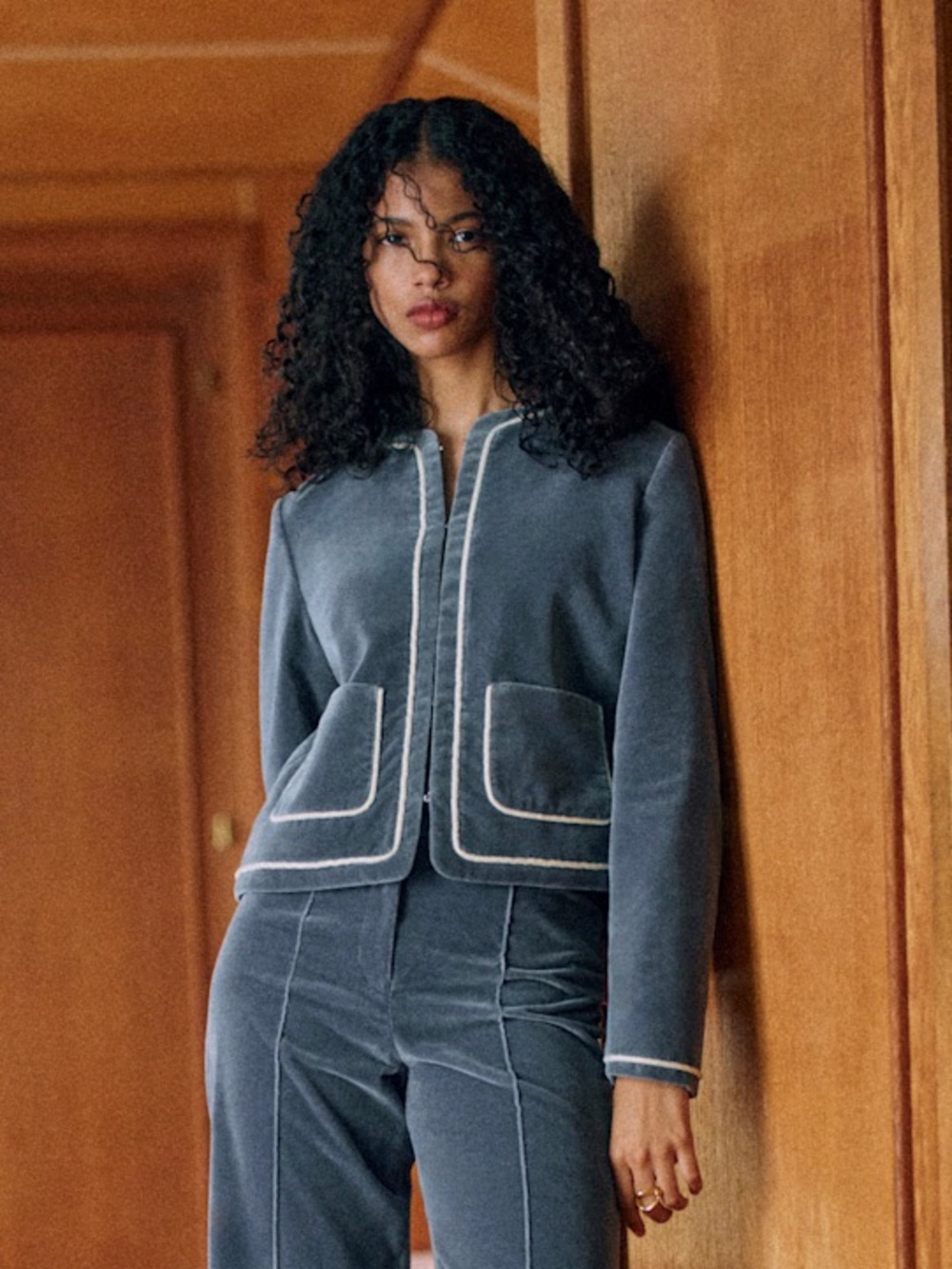Sézane Rebeka Jacket x Maria De La Orden NWT